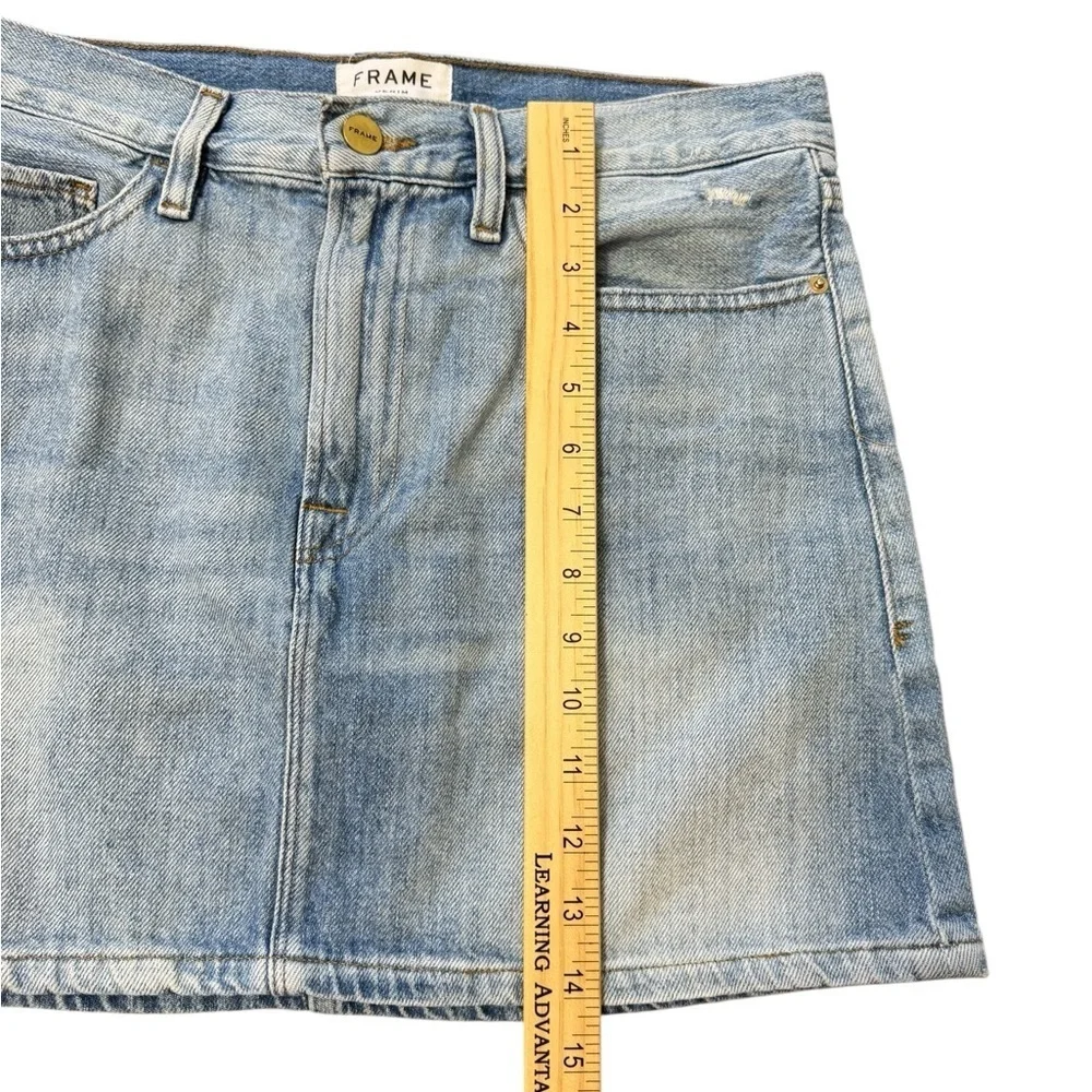 FRAME Denim Skirt 100% Cotton Size 27
